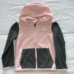 Pink & Grey North Face